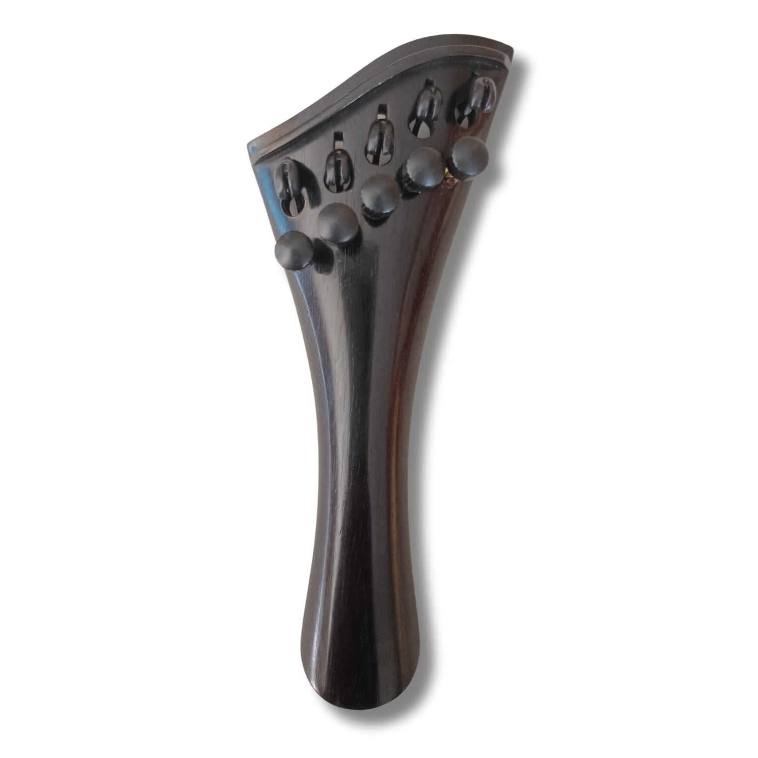 Violin Harp Tailpiece Built Light Tuners Ebony Wood 4/4