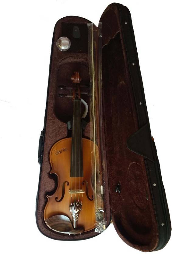 musical works 4/4 Semi- Acoustic Violin  (Brown1 Yes)