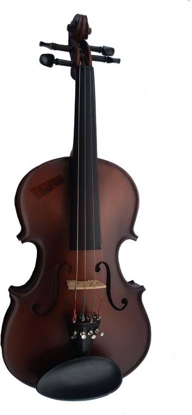 musical works 3/4 Semi- Acoustic Violin  (WOODEN BROWN Yes)