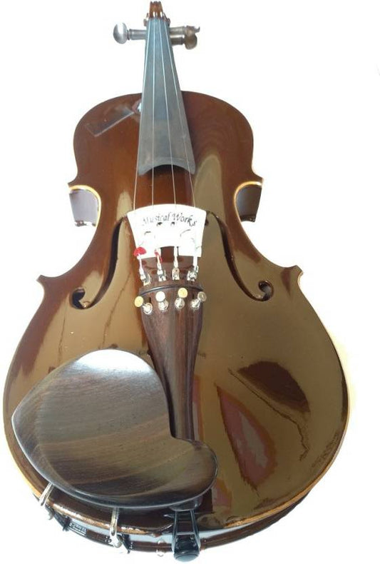 musical works 4/4 Semi- Acoustic Violin  (BROWN Yes)