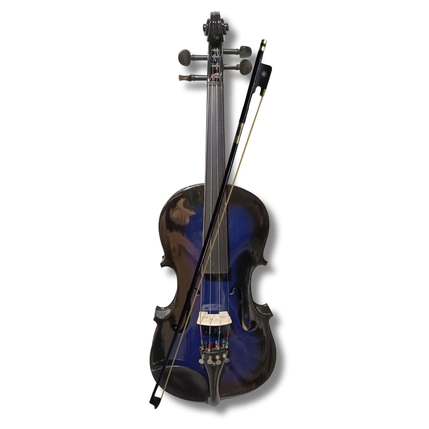 Violin Professional Ebony Violin Set for Aspiring Musicians - Lightweight & Durable 4/4 With Box , Horse Hair Bow ,Rosin All accessories are made by pure wood , no plastic used. Hor05