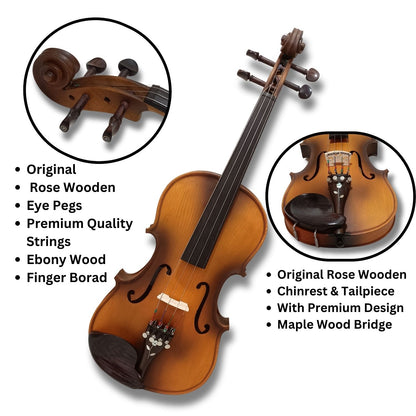 Exquisite Musical Works SAB-XV08 Violin Complete Set