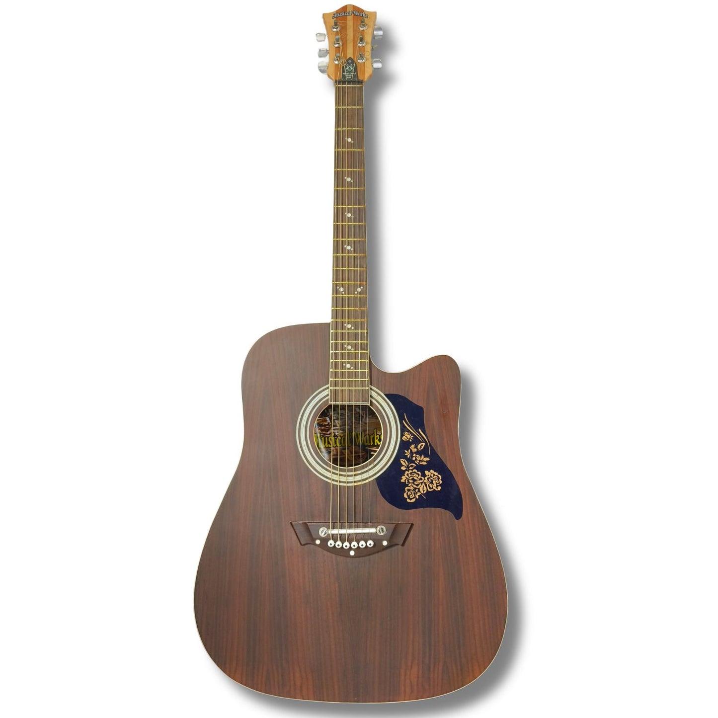Musical Works 41" Rosewood Jumbo Acoustic Guitar – Professional Matte Finish