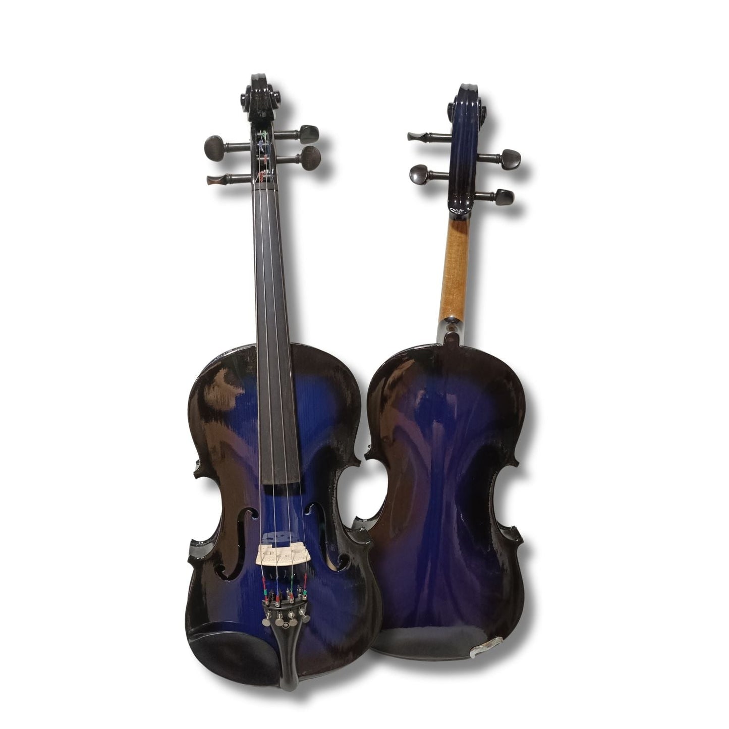 Violin Professional Ebony Violin Set for Aspiring Musicians - Lightweight & Durable 4/4 With Box , Horse Hair Bow ,Rosin All accessories are made by pure wood , no plastic used. Hor05