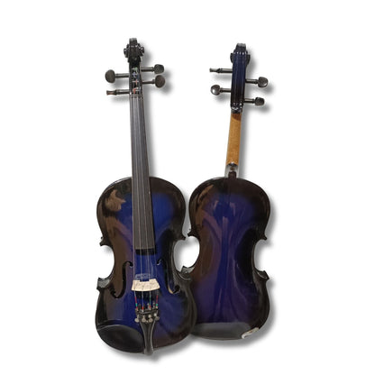 Violin Professional Ebony Violin Set for Aspiring Musicians - Lightweight & Durable 4/4 With Box , Horse Hair Bow ,Rosin All accessories are made by pure wood , no plastic used. Hor05