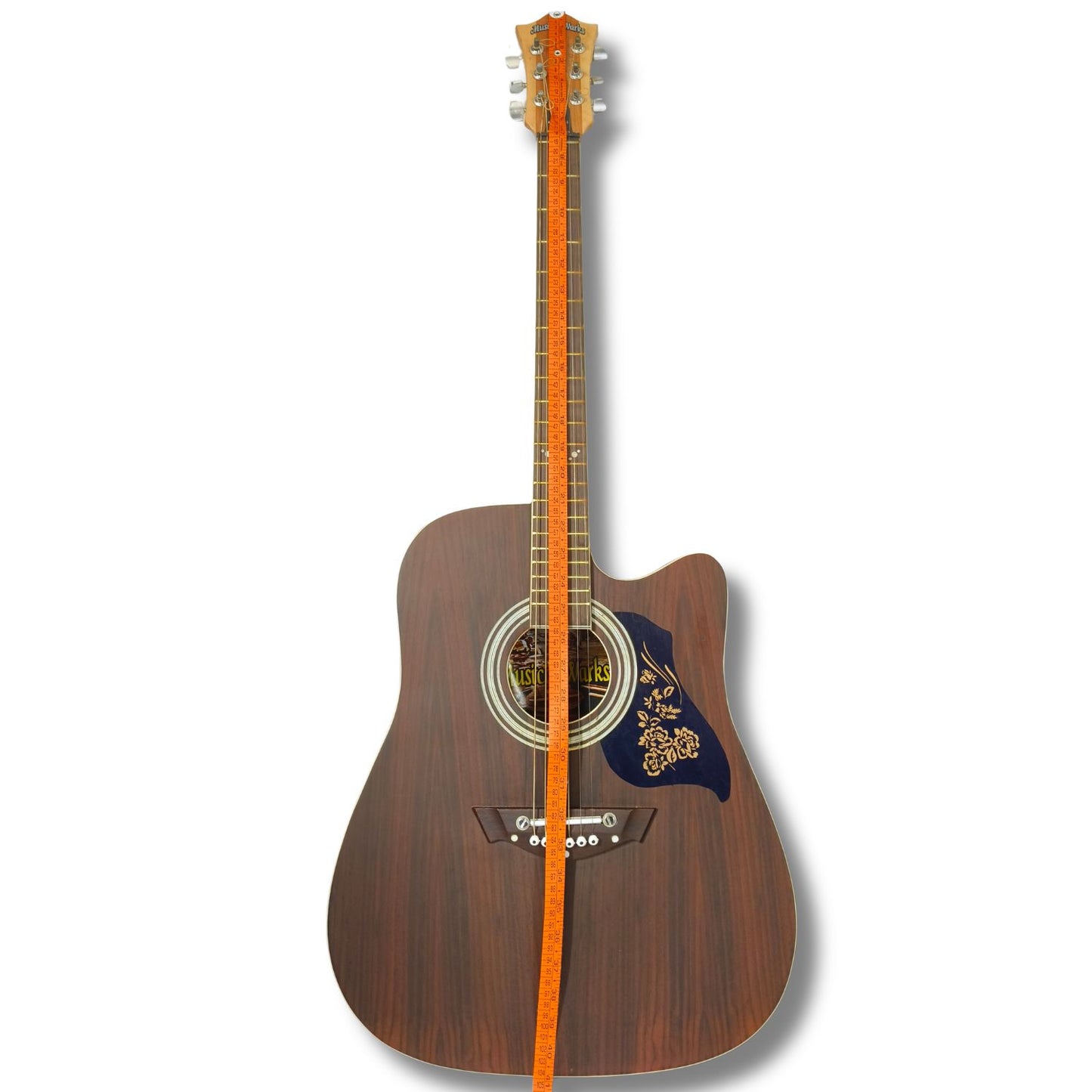 Musical Works 41" Rosewood Jumbo Acoustic Guitar – Professional Matte Finish