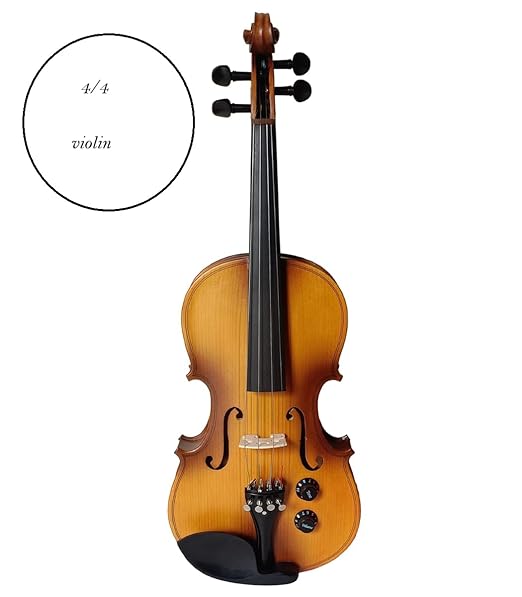 Premium Violin Kit Handcrafted Violin Rich Sound Quality Beginner-Friendly Violin Complete Violin Set Ergonomic Design Durable Violin Build Captivating Tones