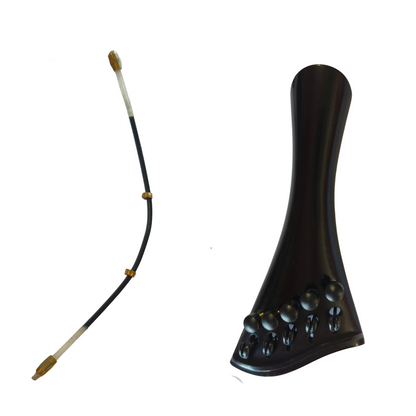 Violin Tailpiece and Tailgut includes fine tuner