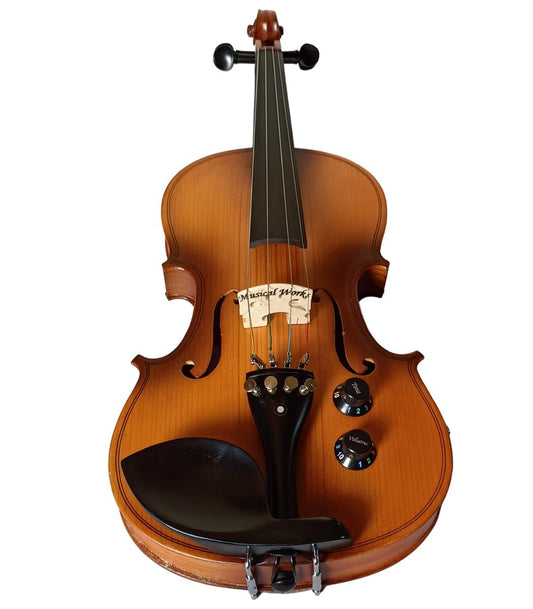 Premium Violin Kit Handcrafted Violin Rich Sound Quality Beginner-Friendly Violin Complete Violin Set Ergonomic Design Durable Violin Build Captivating Tones