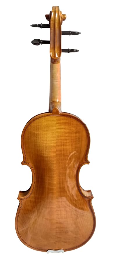 Musical Works "Profefessional Violin Kit for Aspiring Musicians - Handcrafted Sound, Friendly - Includes Bow, Case, and Accessories" (Violin 4/4 With Horse Hair)