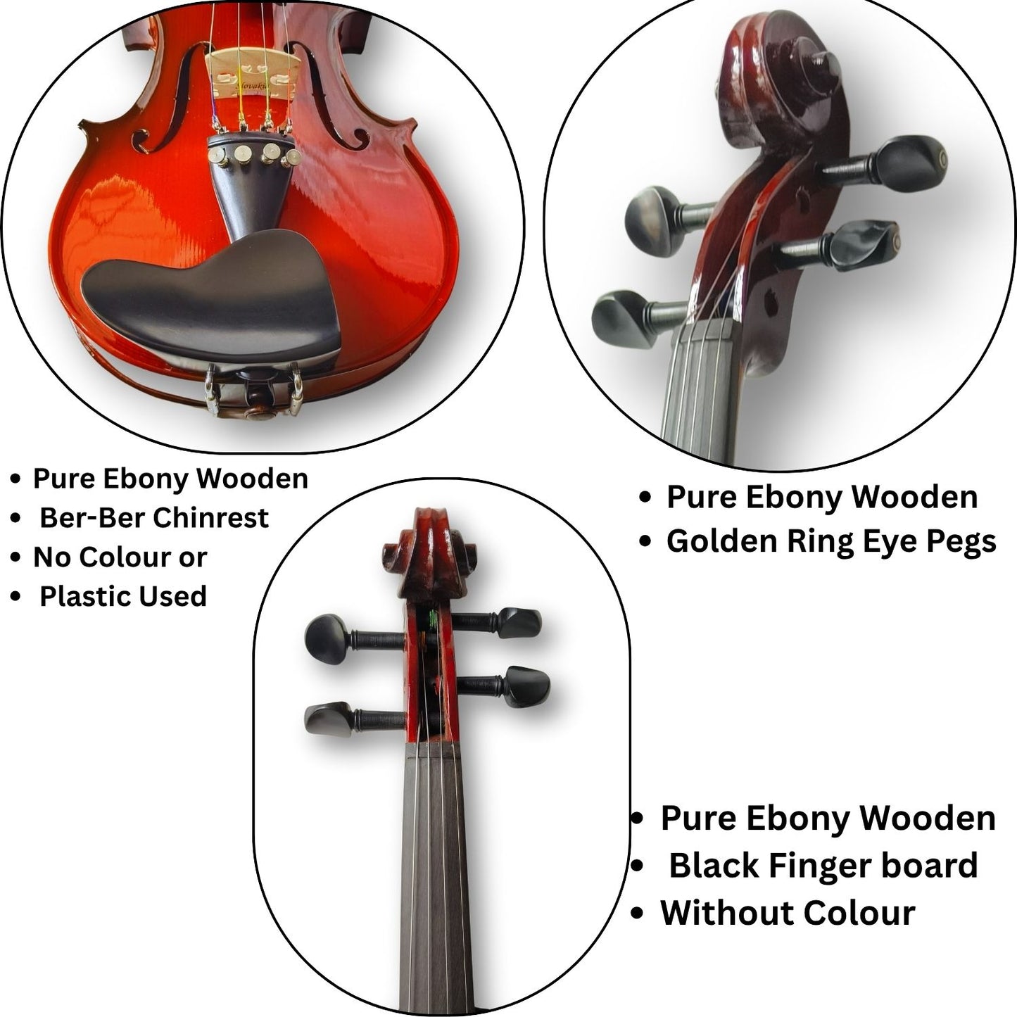 Violine, Musikinstrumente, Palisander, Live-Auftritt, professionell, klassisch, antik, massive Saiten, Live-Spiel, Lernen, Unterrichten, Geigenbogen, Geigensaiten, Geigenkoffer, Tonabnehmer, Kolophonium, Geige für Kinder, 4/4-Geige, Dämpfer