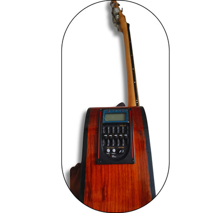 Musical Works 41" Jumbo Acoustic Guitar – Professional Cutaway with Rich Wood Finish