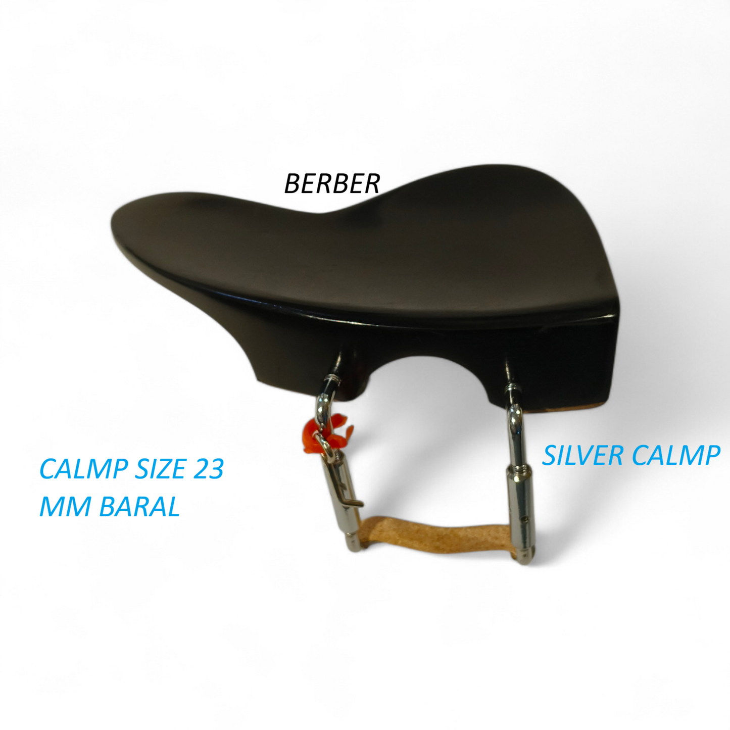 Rose Wood Violin Chinrest Barbar Modle Violin Chinrest For All Violin Size 4/4 Hand Made | Pure Wooden Chinrest