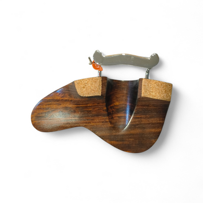 Rose Wood Violin Chinrest Barbar Modle Violin Chinrest For All Violin Size 4/4 Hand Made | Pure Wooden Chinrest