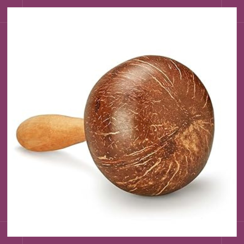 Coconut Maracas Shakers (Plain)