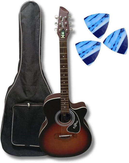 musical works GUITAR-I Acoustic Guitar Tonewood Rosewood Right Hand Orientation  (Brown)