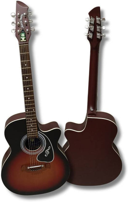 musical works GUITAR-I Acoustic Guitar Tonewood Rosewood Right Hand Orientation  (Brown)