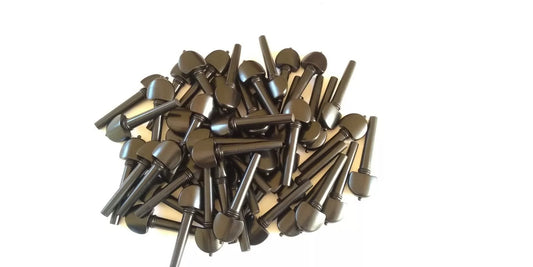 Violine Hill Heringe Ebenholz Holz AAA-Qualität Set 34 Stück Maße 9-7-45 mm 4/4