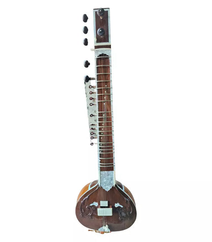 Sitar Professional Quality Vilayat Khan Ravi Shankar Style Sitar Tun Wood