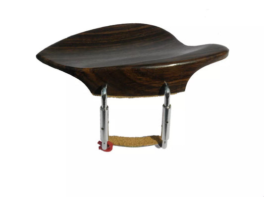 Violin Morawetz Chinrest With Chromium Brackets 1 Ps 4/4 Rose Wood